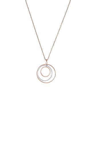 AMOR Kette mit Anhänger für Damen, Edelstahl