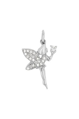 AMOR Motivanhänger für Damen, 925 Sterling Silber, Zirkonia synth. | Elfe