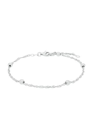 AMOR Fußkette für Damen, 925 Sterling Silber