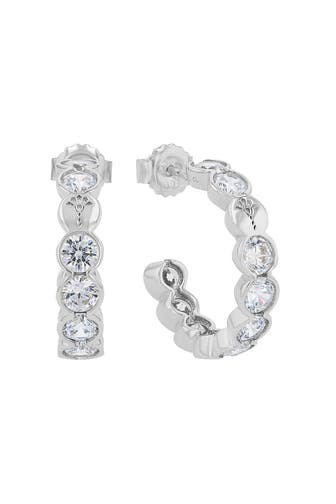 JOOP! Ohrringe für Damen, 925 Sterling Silber, Zirkonia synth. Silber