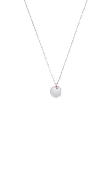 PRINZESSIN LILLIFEE Kette mit Anhänger für Mädchen, 925 Sterling Silber, Zirkonia synth. | Herz