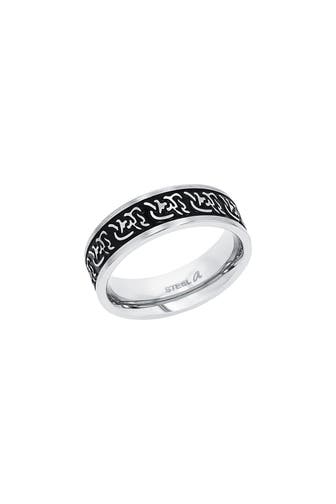 AMOR Ring für Damen und Herren, Unisex, Edelstahl