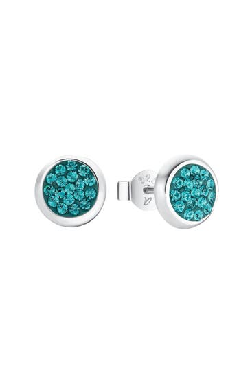 AMOR Ohrstecker für Damen, 925 Sterling Silber, Zirkonia synth.