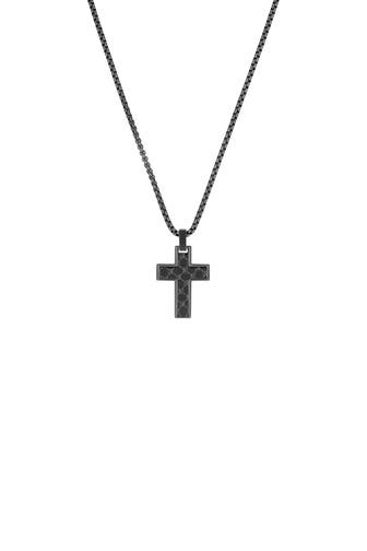 JOOP! Kette mit Anhänger für Herren, Edelstahl | Kreuz