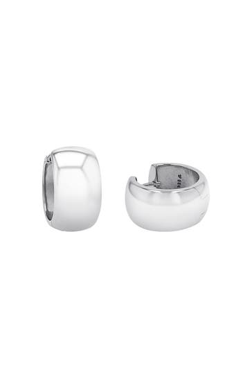 AMOR Ohrringe für Damen, 925 Sterling Silber Silber