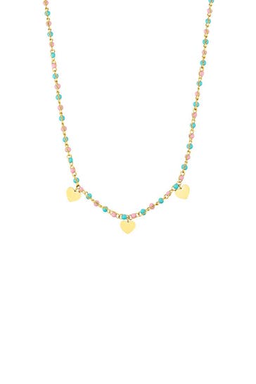PRINZESSIN LILLIFEE Kette mit Anhänger für Mädchen, Edelstahl | Herz