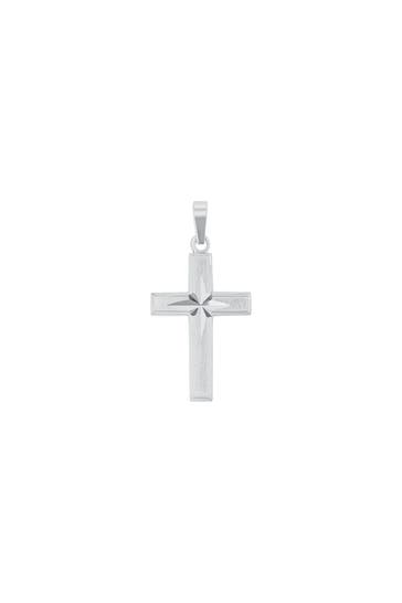 AMOR Motivanhänger Unisex, 925 Sterling Silber | Kreuz