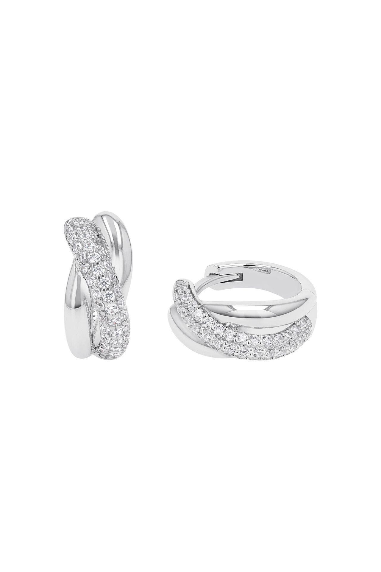 JOOP! Ohrringe für Damen, Silber 925, Zirkonia Silber, Bild 1