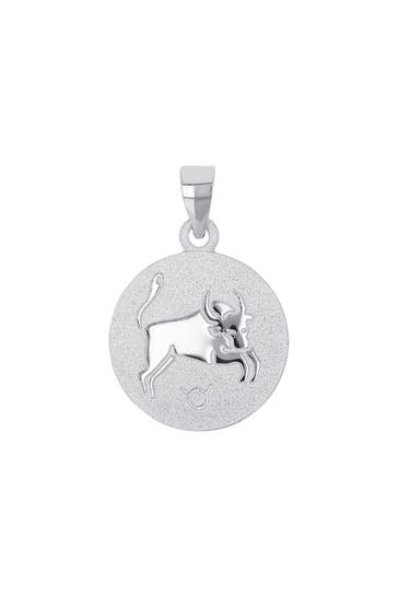 AMOR Motivanhänger für Damen und Herren, Unisex, 925 Sterling Silber | Stier
