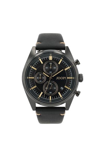 JOOP! - Chronograph für Herren, Edelstahl | Leder
