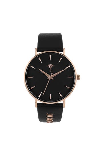 JOOP! Quarzuhr für Damen, Edelstahl | Leder