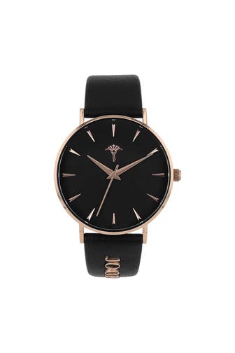 JOOP! Quarzuhr für Damen, Edelstahl | Leder