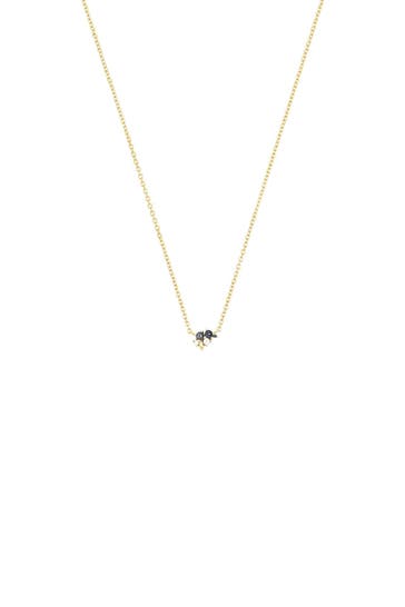 AMOR Kette mit Anhänger für Damen, 925 Sterling Silber, Zirkonia synth.