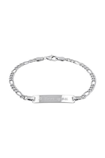 AMOR Armband für Damen und Herren, Unisex, 925 Sterling Silber Silber