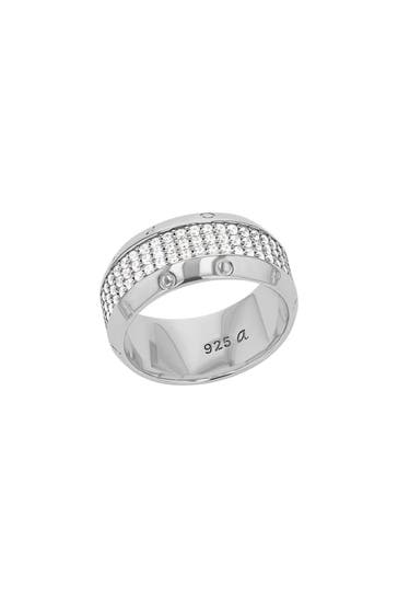 JOOP! Ring für Damen, 925 Sterling Silber, Zirkonia synth.