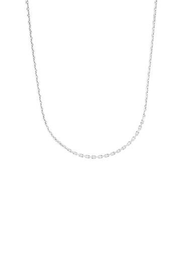 AMOR Kette Unisex, 925 Sterling Silber Silber