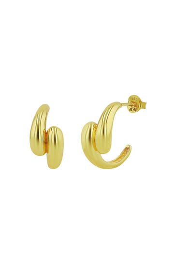 NOELANI Ohrringe für Damen, Silber 925 Gold