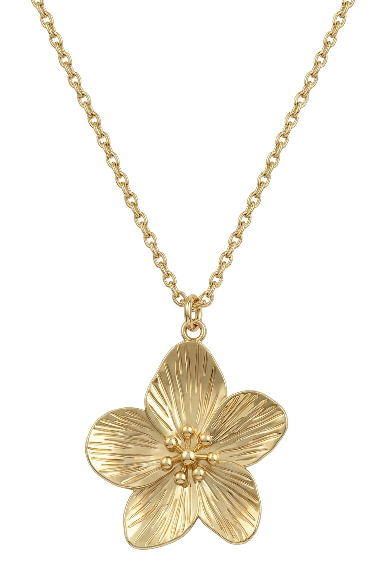 NOELANI Kette mit Anhänger für Damen, Edelstahl | Blume, Bild 1