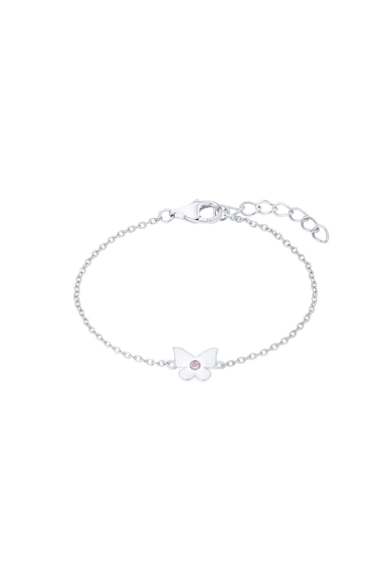 PRINZESSIN LILLIFEE Armband für Mädchen, 925 Sterling Silber, Zirkonia synth. | Schmetterling, Bild 1