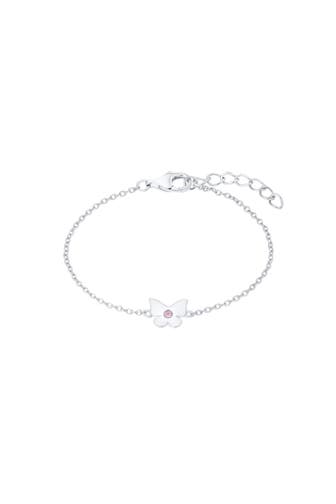 PRINZESSIN LILLIFEE Armband für Mädchen, 925 Sterling Silber, Zirkonia synth. | Schmetterling