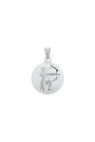 AMOR Motivanhänger für Damen und Herren, Unisex, 925 Sterling Silber | Schütze