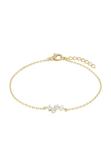 NOELANI Armband für Damen, Silber 925, Zirkonia Gold