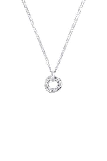 JOOP! Kette für Damen, Silber 925, Zirkonia Silber