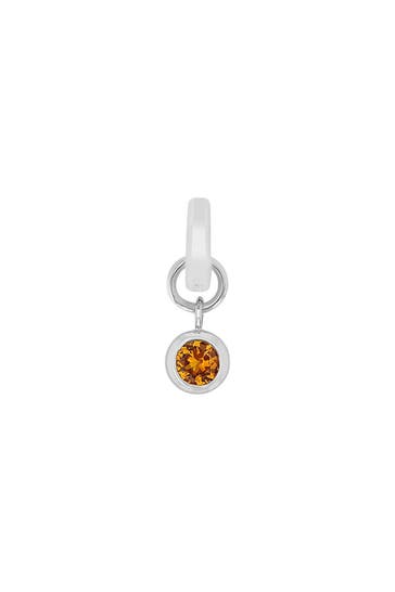 AMOR Charm für Damen, 925 Sterling Silber, Zirkonia synth.