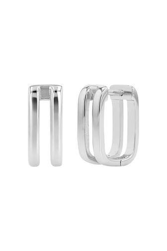 NOELANI Creolen für Damen, 925 Sterling Silber