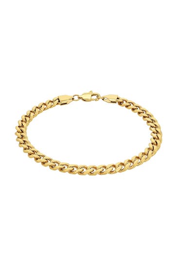 AMOR Armband für Damen und Herren, Unisex, Edelstahl Gold