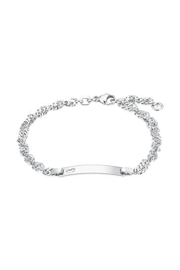 AMOR Armband für Damen, 925 Sterling Silber Silber