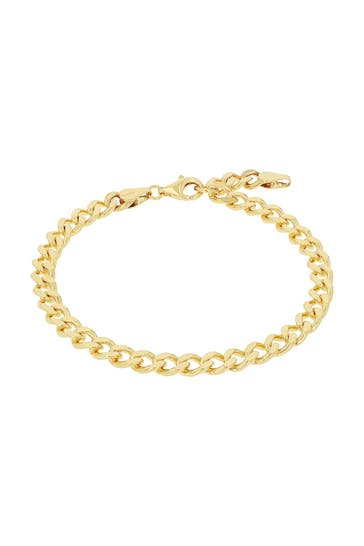 AMOR Armband für Damen und Herren, Unisex, 925 Sterling Silber Gold