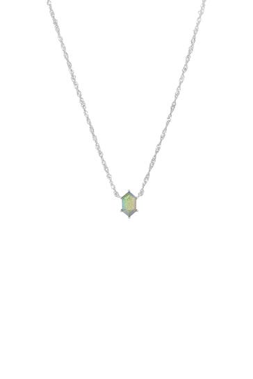 NOELANI Kette für Damen, Silber 925, Labradorite-Stein Silber
