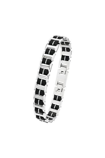 AMOR Armband für Herren, Edelstahl