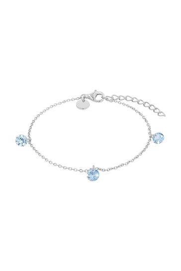 NOELANI Armband für Damen, 925 Sterling Silber, Zirkonia synth. Silber