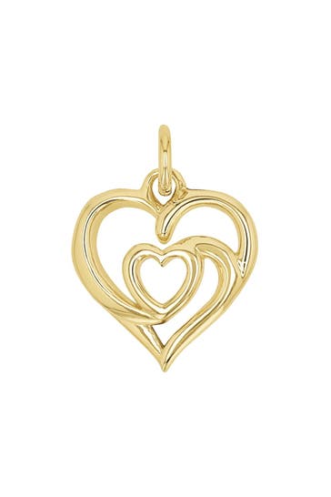 AMOR Motivanhänger für Damen, 925 Sterling Silber | Herz
