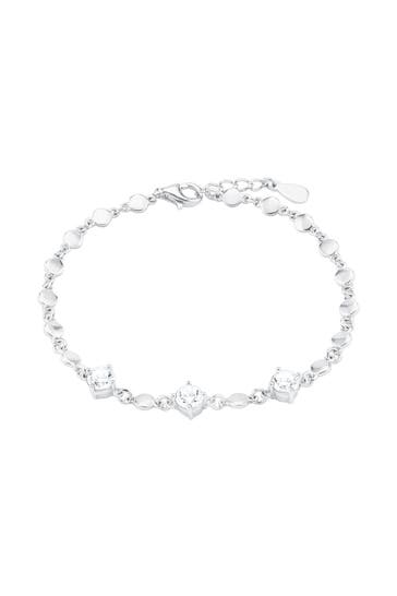 AMOR Armband für Damen, 925 Sterling Silber, Zirkonia synth. Silber