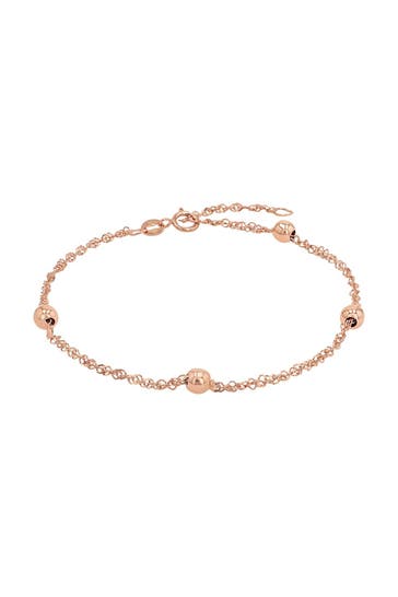 AMOR Armband für Damen, Roségold 375 Roségold