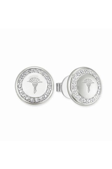 JOOP! Ohrringe für Damen, 925 Sterling Silber, Zirkonia synth. Silber