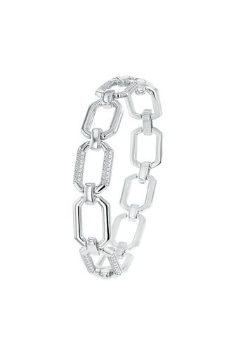 JOOP! Armband für Damen, 925 Sterling Silber, Zirkonia synth. Silber
