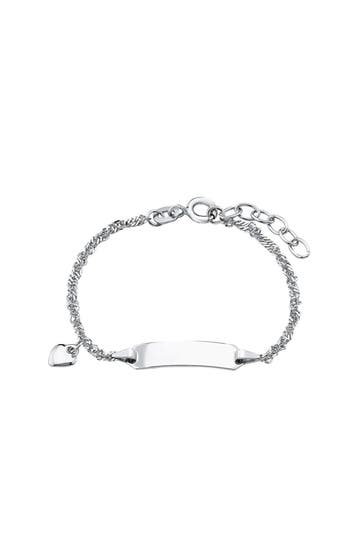 AMOR Identarmband für Mädchen, 925 Sterling Silber