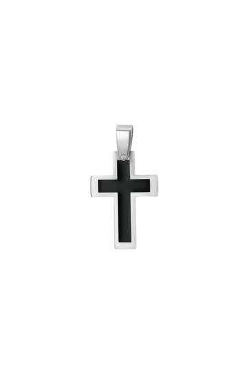 AMOR Motivanhänger für Herren, Edelstahl | Kreuz