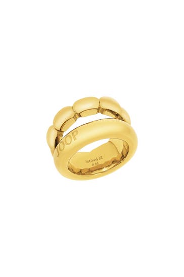 JOOP! Ring für Damen, Edelstahl