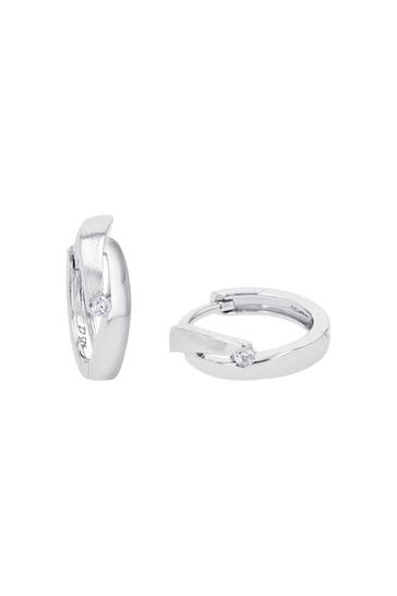 AMOR Ohrringe für Damen, 925 Sterling Silber, Zirkonia synth. Silber