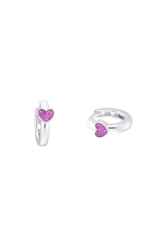PRINZESSIN LILLIFEE Creolen für Mädchen, 925 Sterling Silber