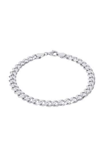 AMOR Armband für Damen und Herren, Unisex, 925 Sterling Silber Silber