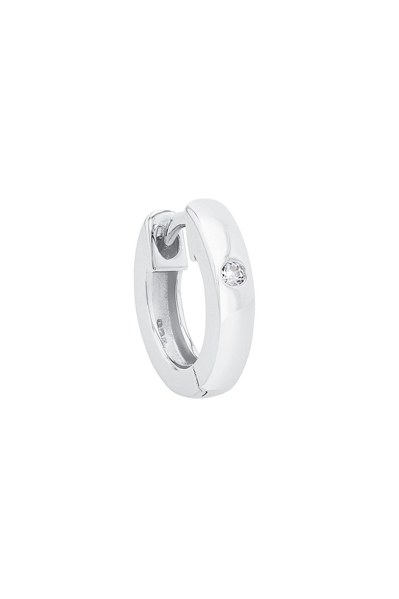 AMOR Ohrringe für Damen, 925 Sterling Silber, Zirkonia synth. Silber, Bild 1
