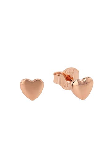 AMOR Ohrstecker für Damen, 925 Sterling Silber | Herz