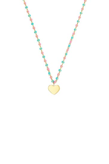 PRINZESSIN LILLIFEE Kette mit Anhänger für Mädchen, Edelstahl | Herz