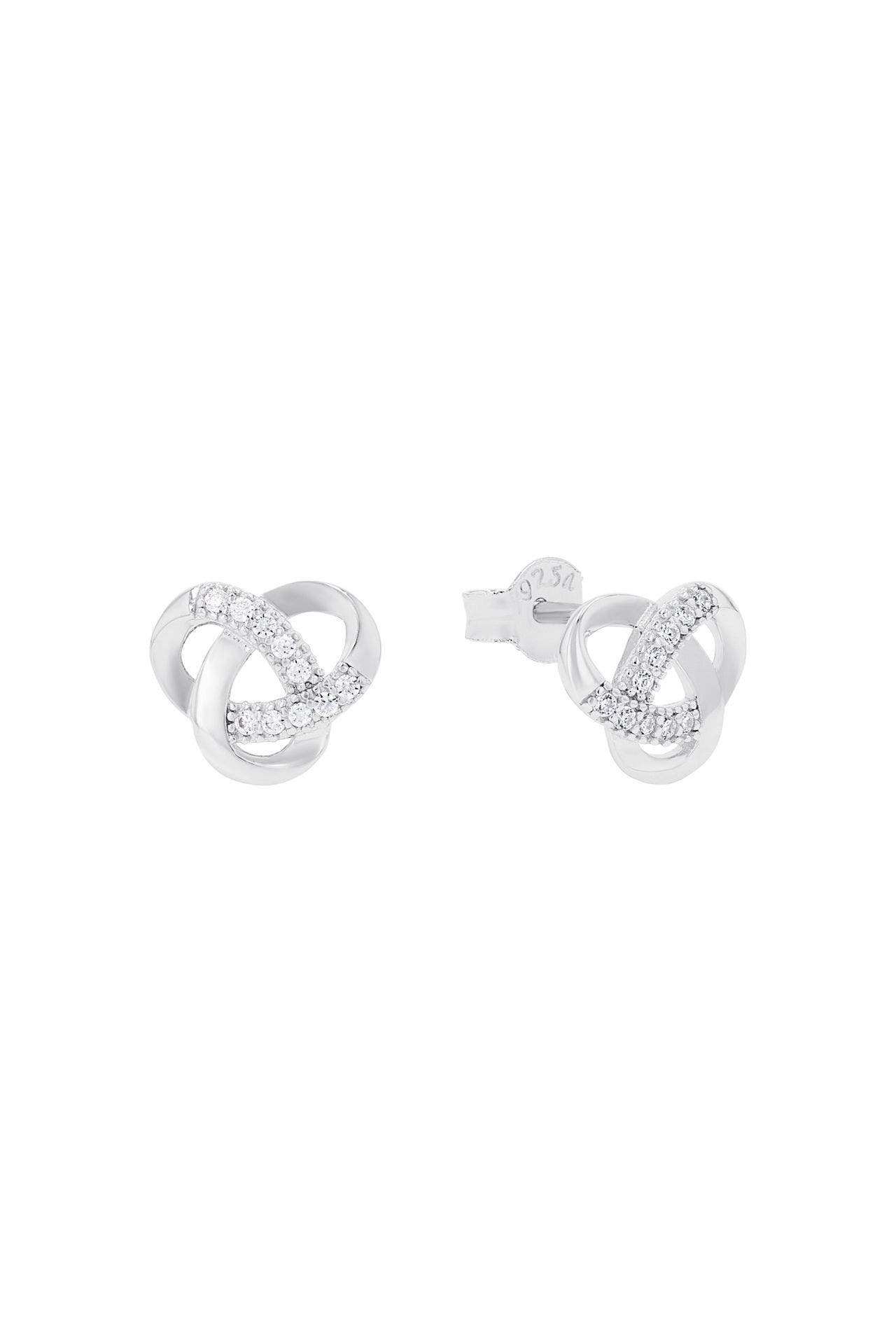 AMOR Ohrstecker für Damen, 925 Sterling Silber, Zirkonia synth., Bild 1